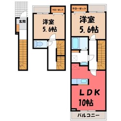 ルピナスの物件間取画像